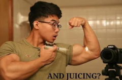 17岁男孩健美练习