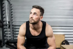 健美肌肉体毛两者