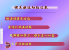 基础健美操知识学