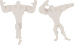 健美比赛摆姿势男士女士不同的要求