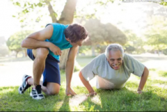 老年人健美可行老