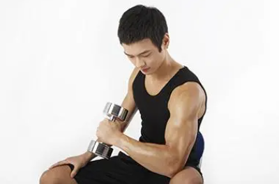 职业健美手臂训练