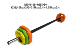 日常锻炼健美杠铃