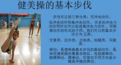 竞技健美操基本步伐健美操比赛要求